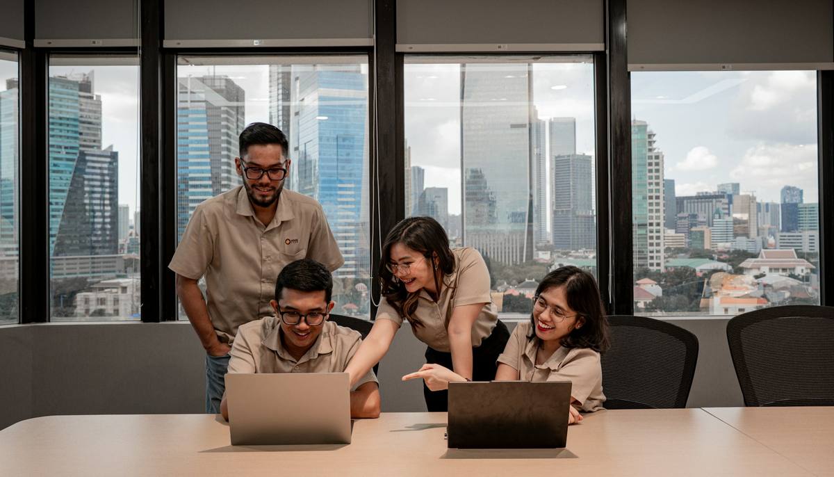 Malaysian SME team using AI agents across workflow dashboards
